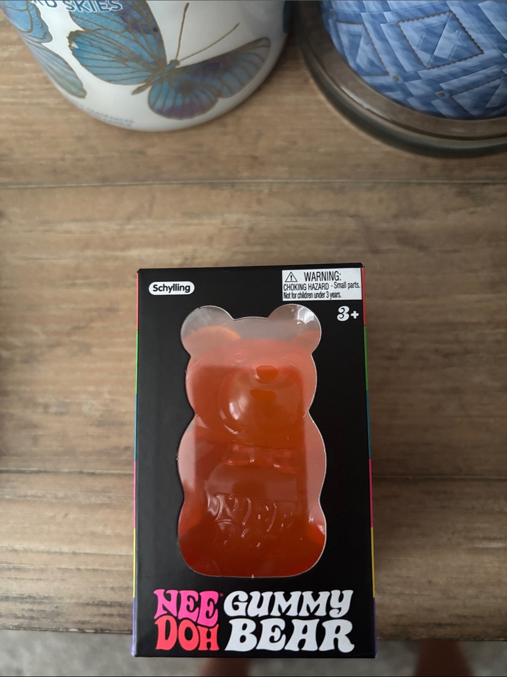 Orange Gummy Bear Kids Toy - Nee Doh Gummy Bear